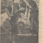 "Kari Sans"? In Boston, a publicity shoot promoting their Red Feather Contest